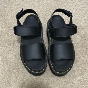 Dr. Martens Black Platform Sandals